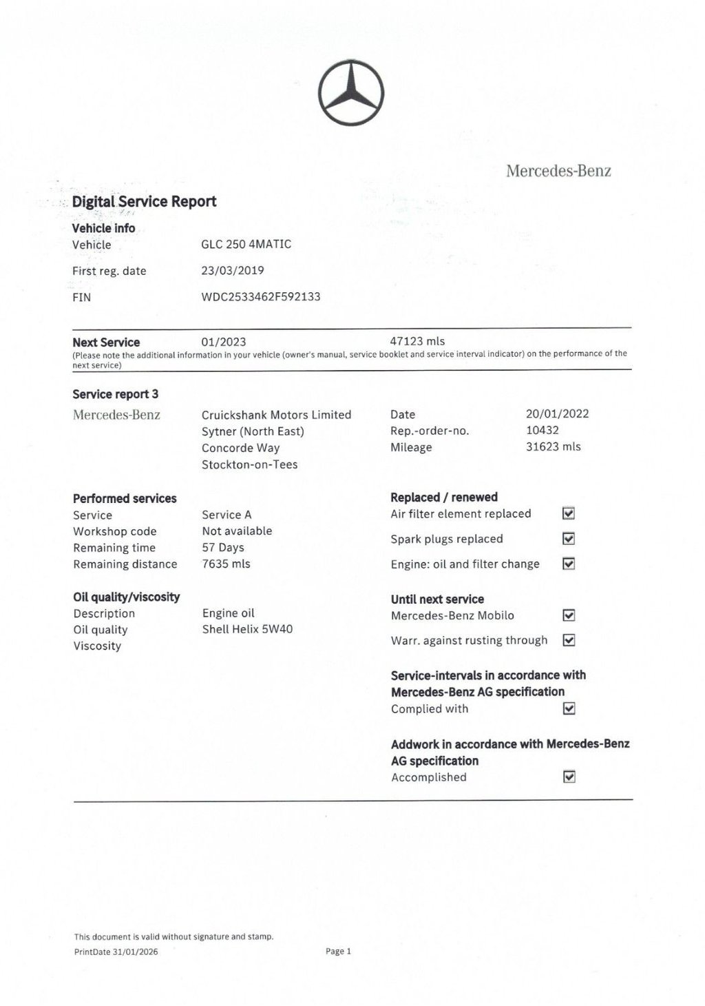 Used Mercedes-Benz GLC 2019 for sale - 77383936: Photo 43