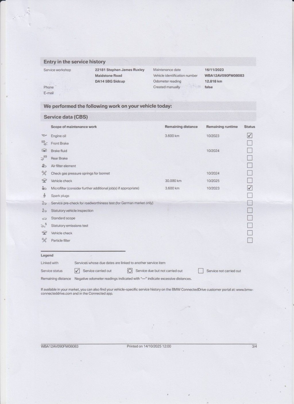 Used BMW 4 Series Gran Coupe 2021 for sale - 76454292: Photo 38