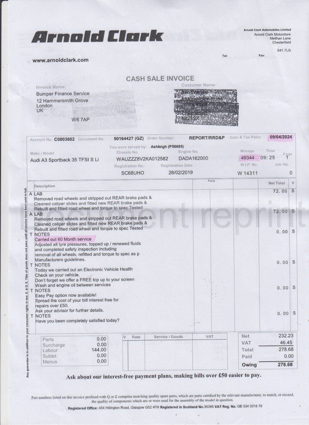 Used Audi A3 2019 for sale - 76950312: Photo 39