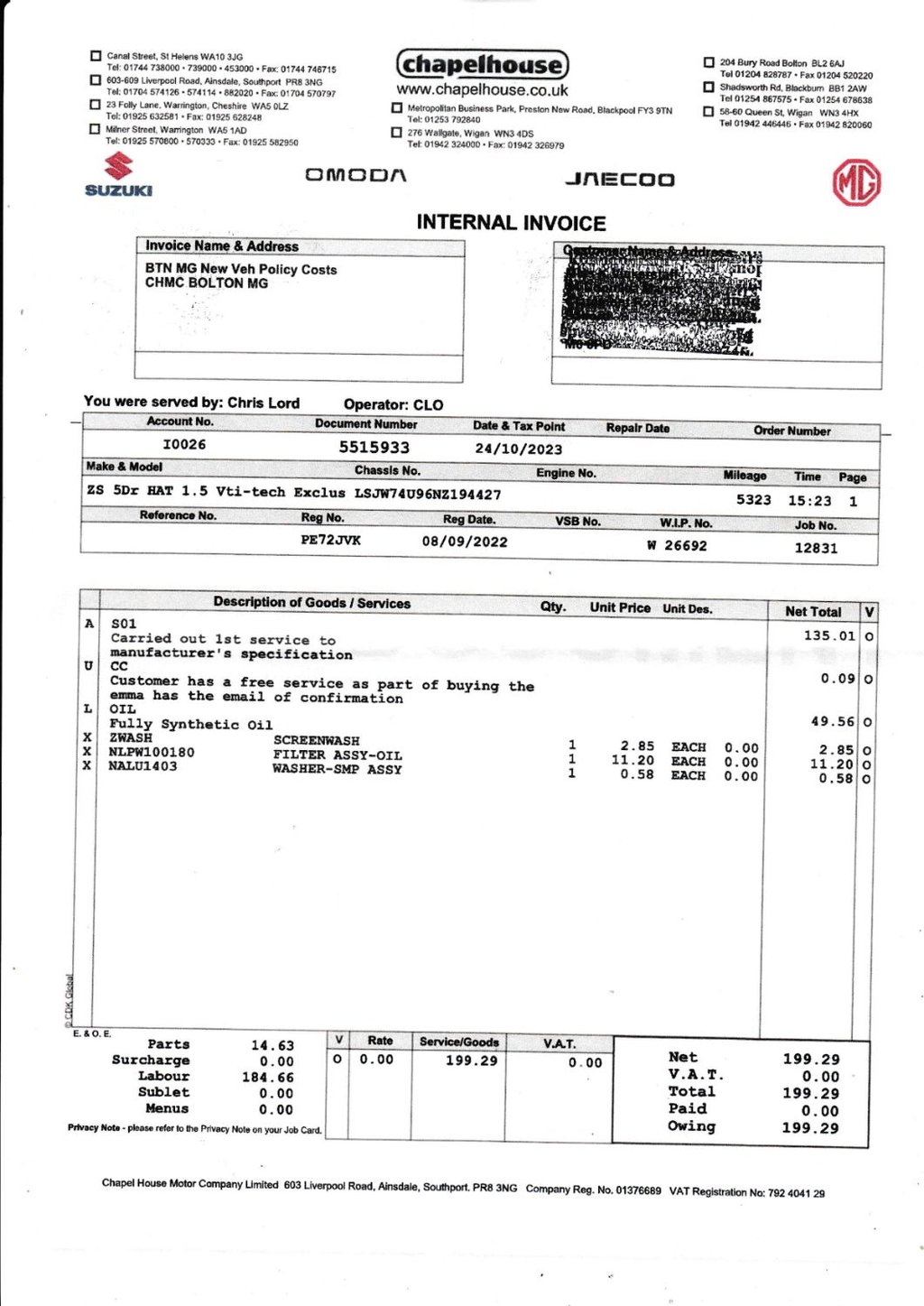 Used MG MG ZS 2022 for sale - 75961004: Photo 36