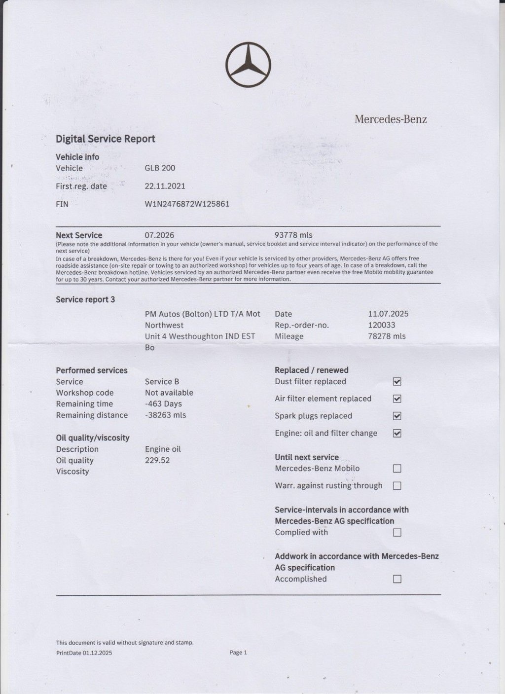 Used Mercedes-Benz GLB 2021 for sale - 76973131: Photo 42