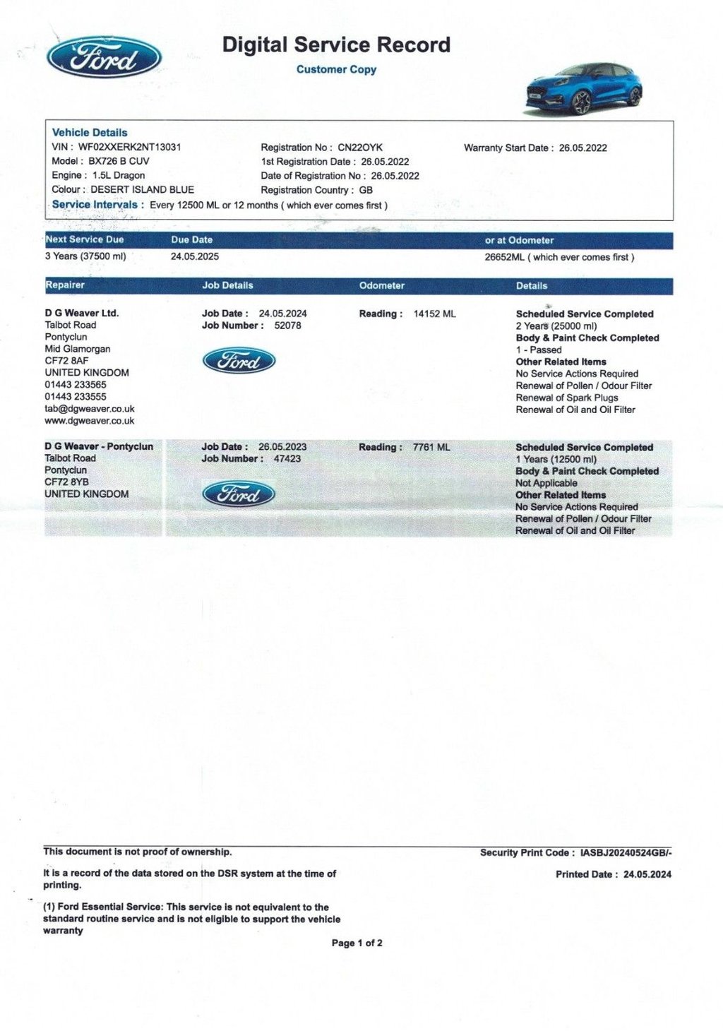 Used Ford Puma 2022 for sale - 77952333: Photo 7