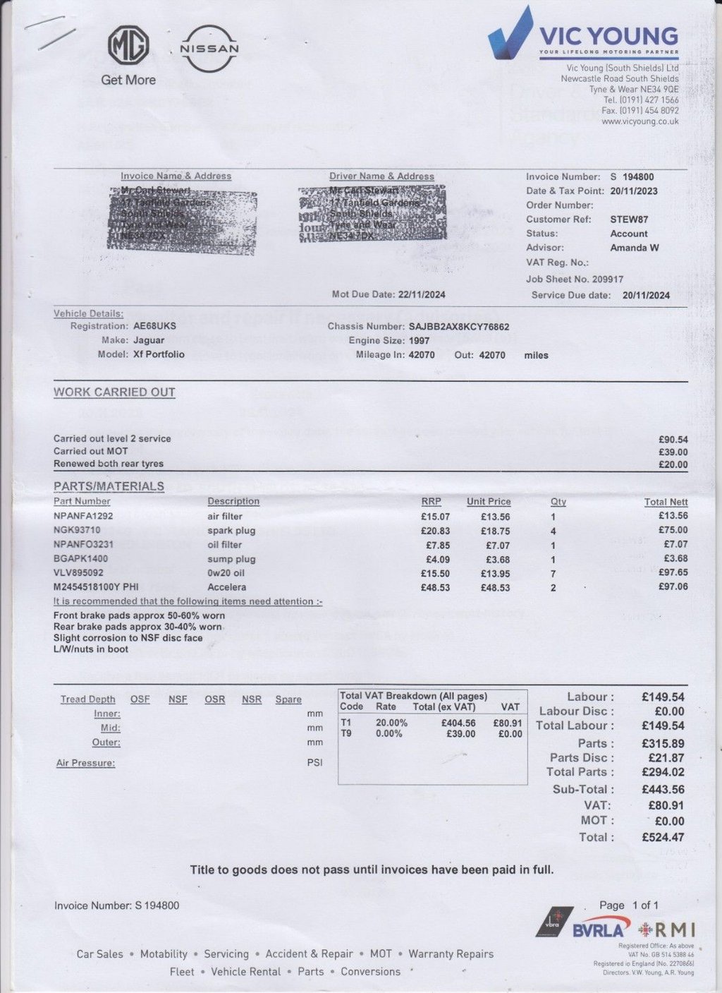Used Jaguar XF 2018 for sale - 76162717: Photo 41