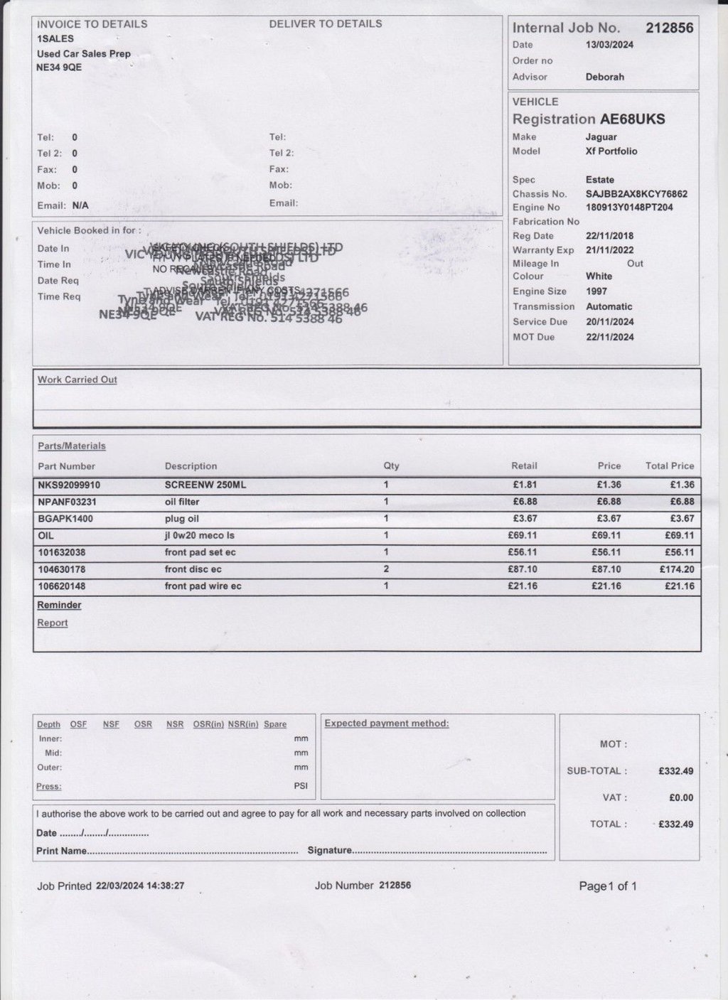 Used Jaguar XF 2018 for sale - 76162717: Photo 42