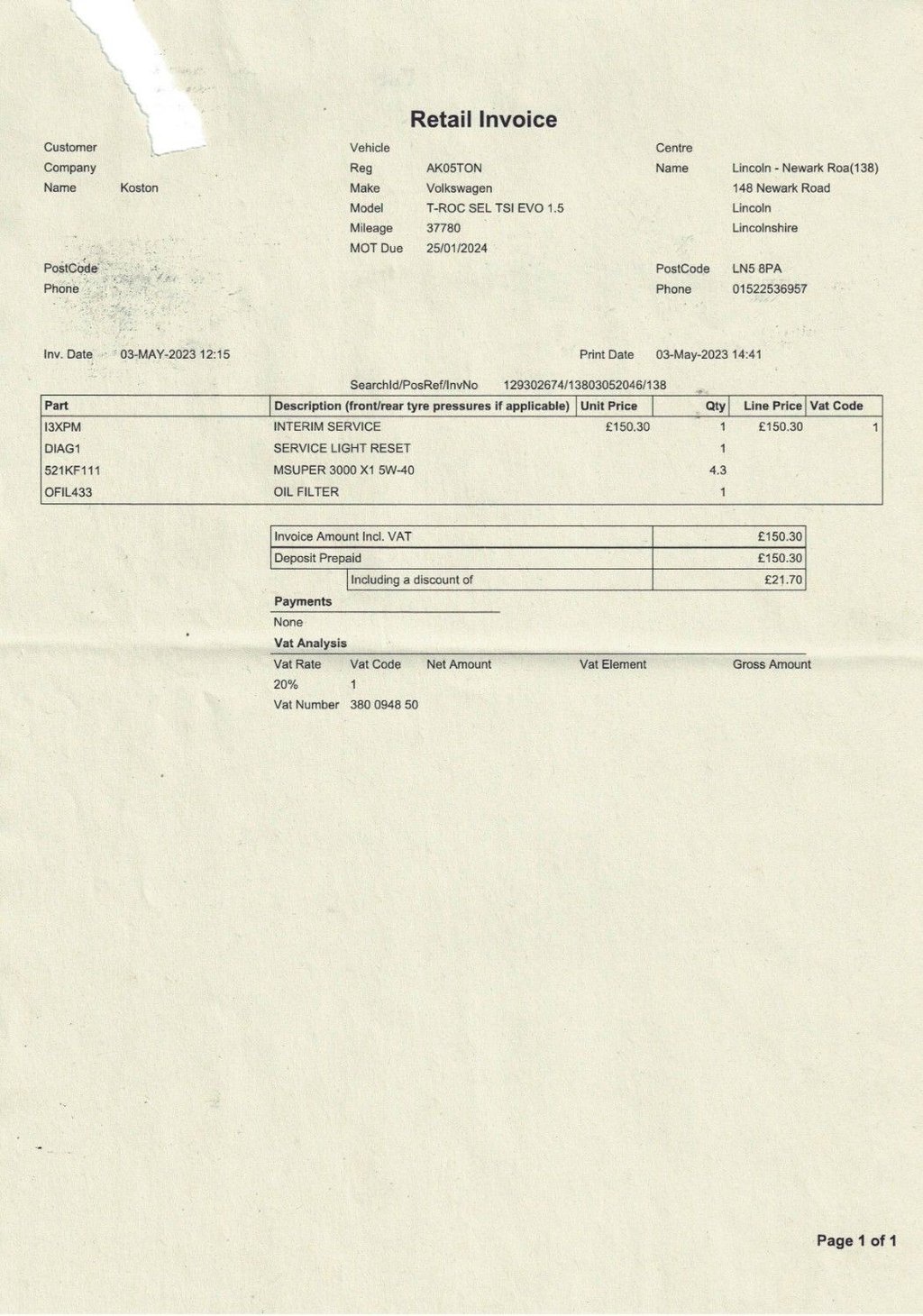 Used Volkswagen T-Roc 2018 for sale - 78044213: Photo 7