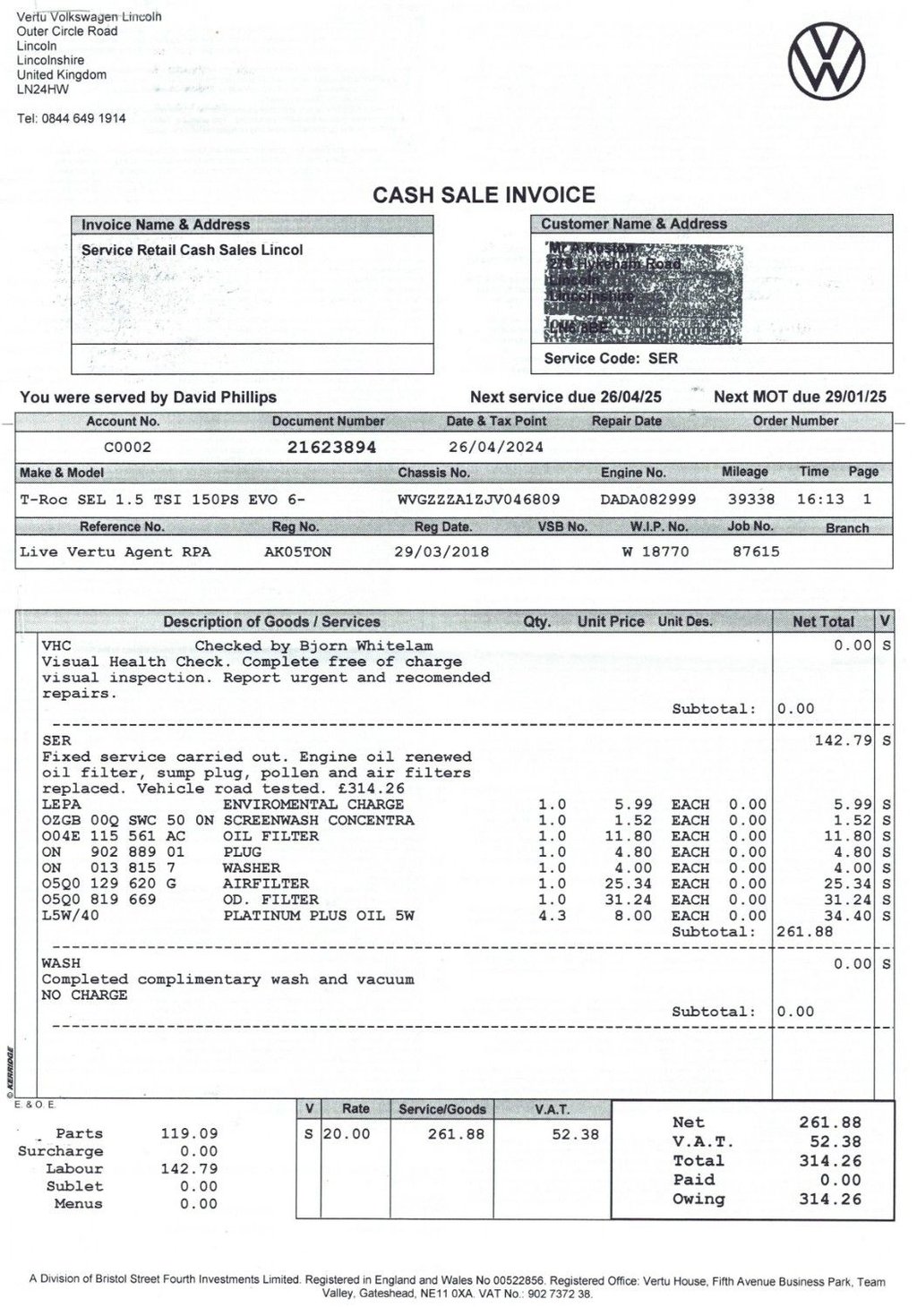 Used Volkswagen T-Roc 2018 for sale - 78044213: Photo 8