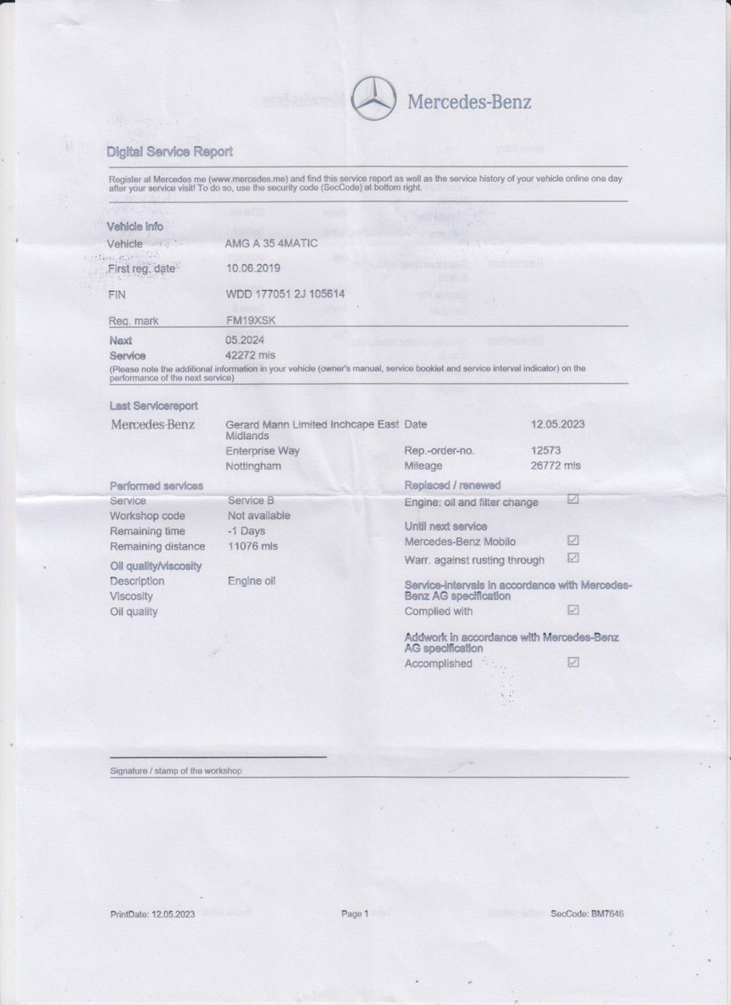 Used Mercedes-Benz A-Class 2019 for sale - 76797608: Photo 8