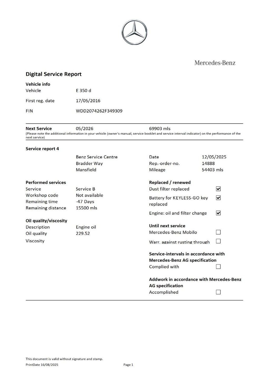 Used Mercedes-Benz E Class 2016 for sale - 76546627: Photo 39