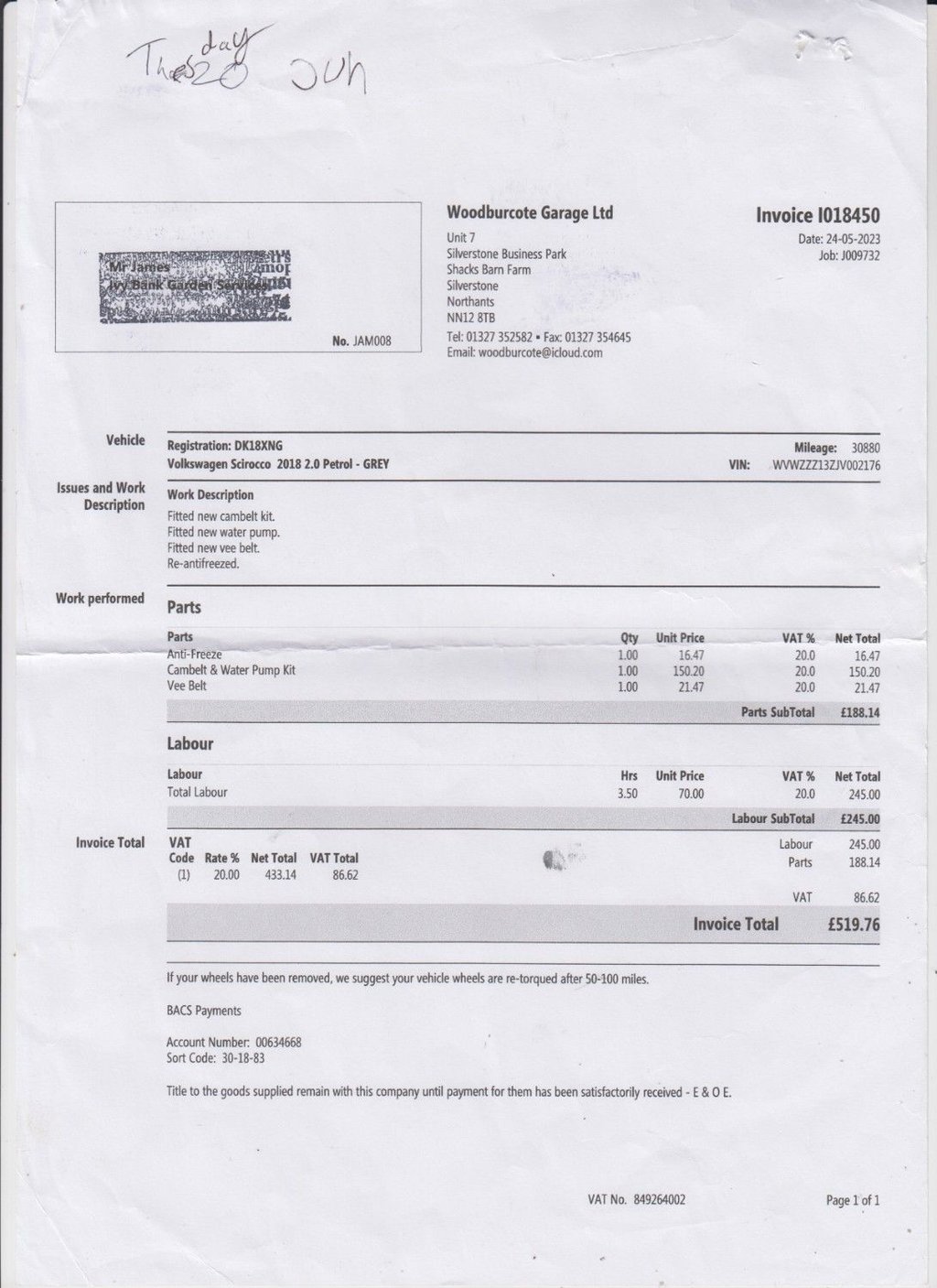 Used Volkswagen Scirocco 2018 for sale - 76417928: Photo 42