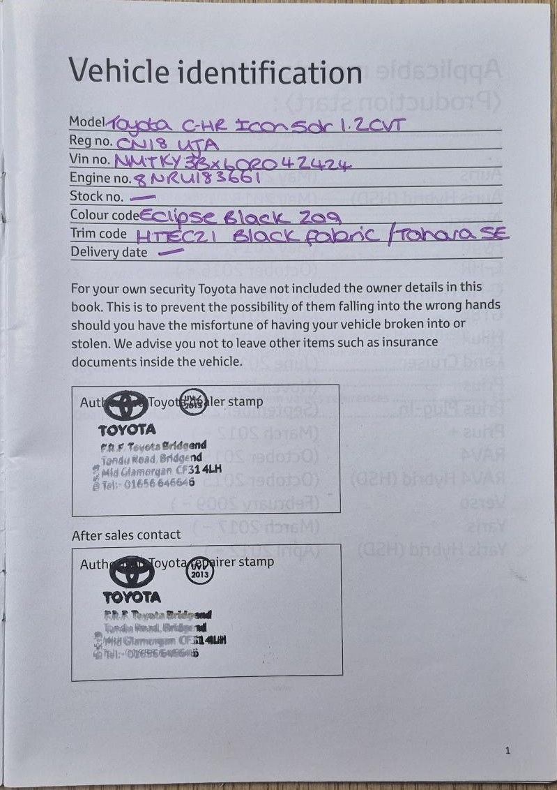 Used Toyota C-HR 2018 for sale - 76768325: Photo 7