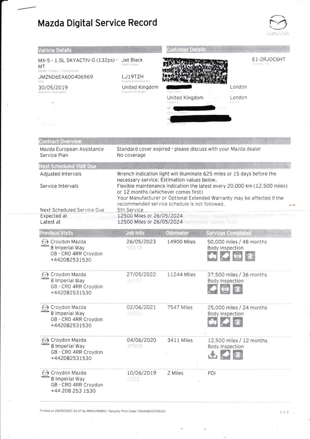 Used Mazda MX-5 2019 for sale - 78088279: Photo 34