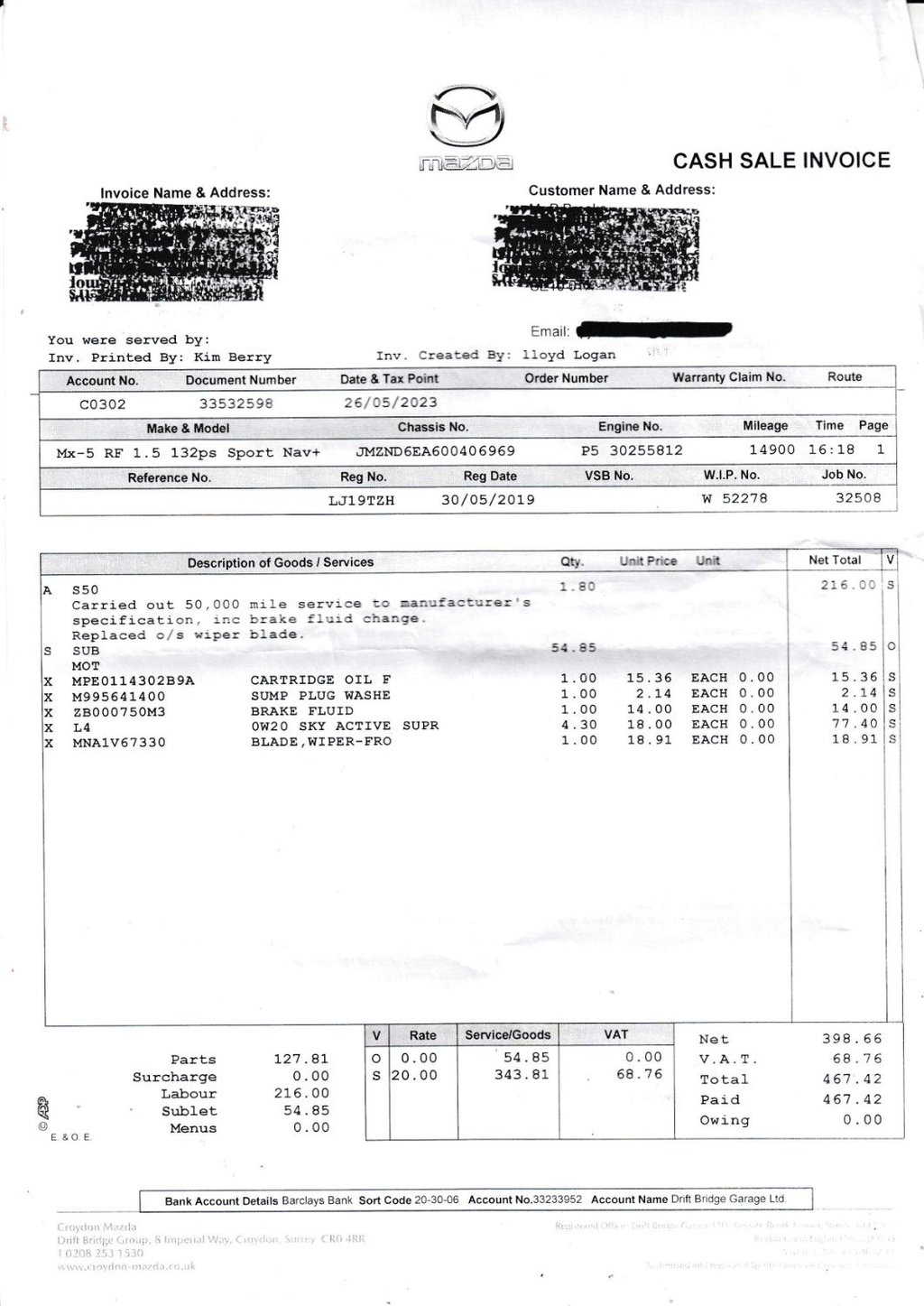 Used Mazda MX-5 2019 for sale - 78088279: Photo 35