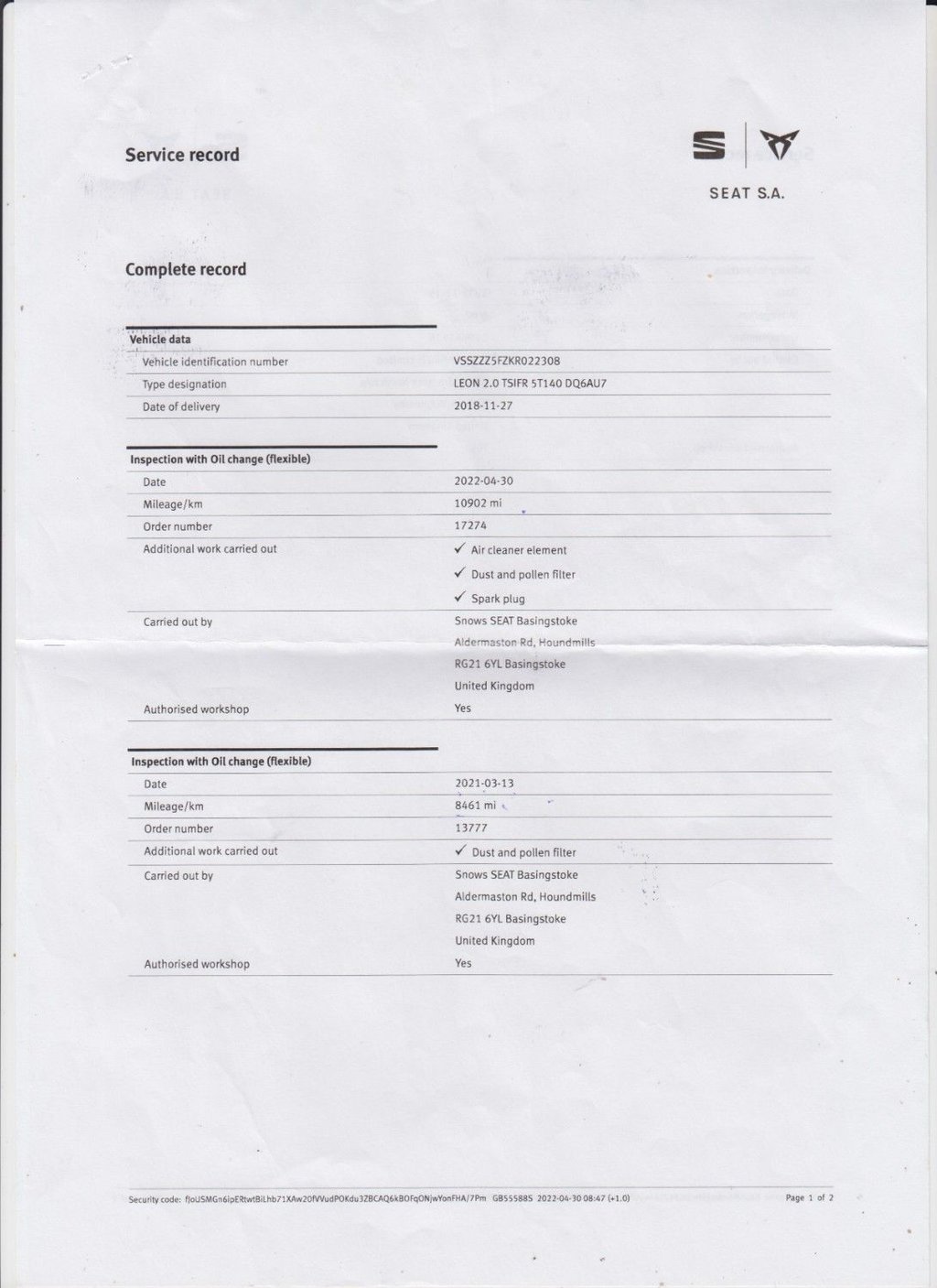 Used SEAT Leon 2018 for sale - 76724634: Photo 38