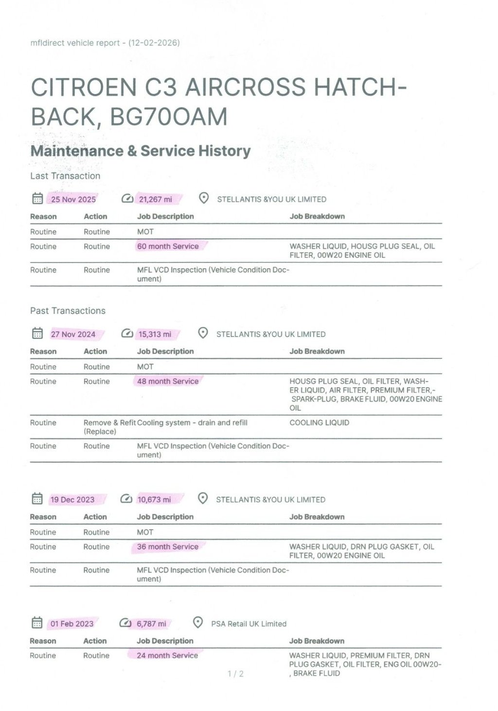 Used Citroen C3 Aircross 2020 for sale - 77534716: Photo 6