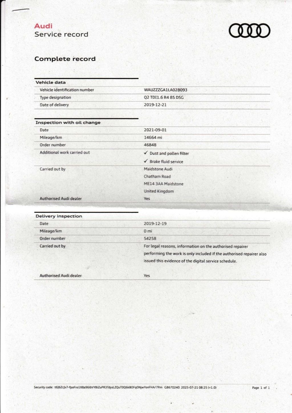 Used Audi Q2 2019 for sale - 76698188: Photo 34