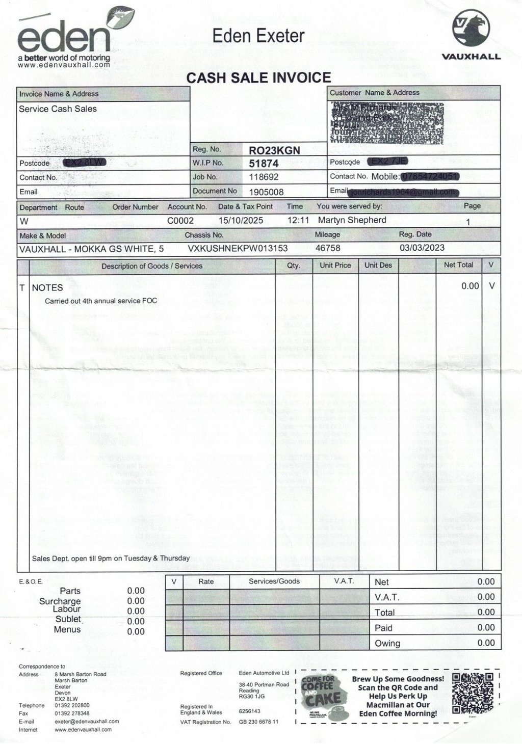 Used Vauxhall Mokka 2023 for sale - 78200465: Photo 10