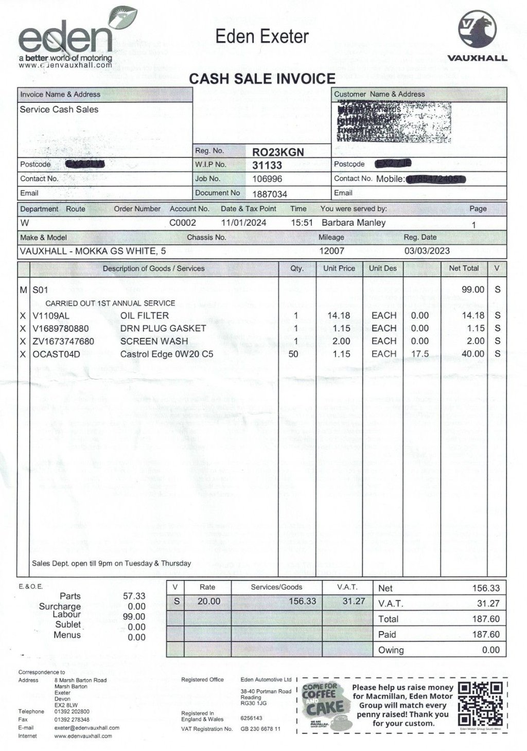Used Vauxhall Mokka 2023 for sale - 78200465: Photo 8