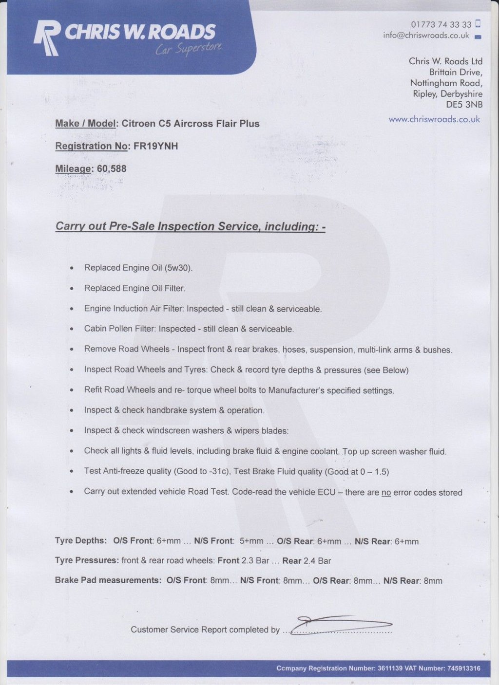 Used Citroen C5 Aircross 2019 for sale - 76711610: Photo 43