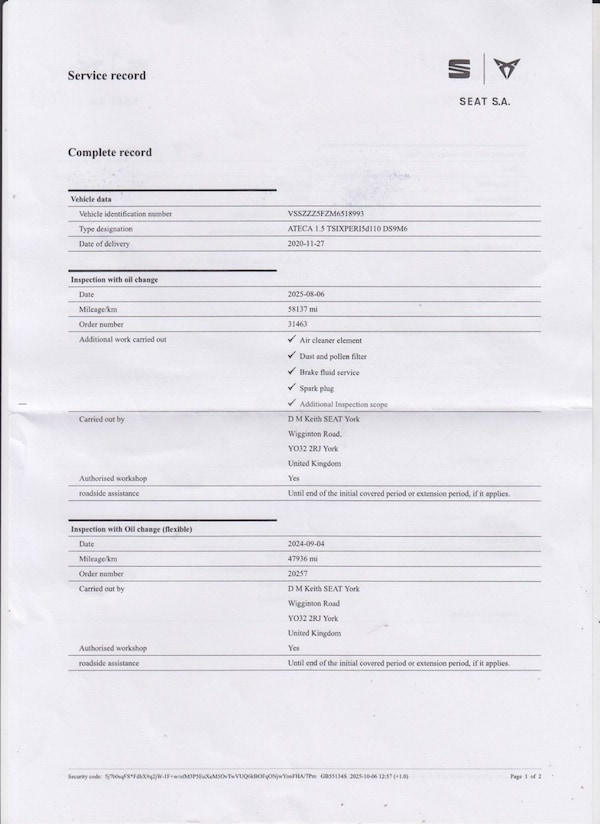 Used SEAT Ateca 2020 for sale - 76291820: Photo 6