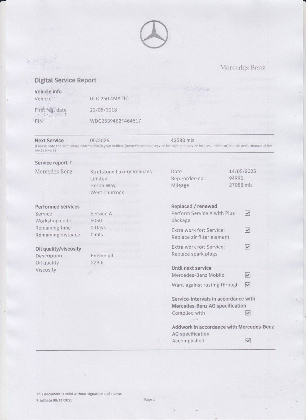 Used Mercedes-Benz GLC 2018 for sale - 76509948: Photo 14