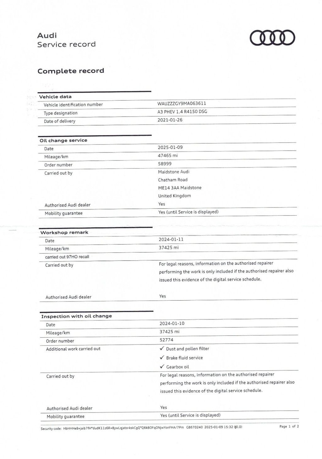 Used Audi A3 2021 for sale - 77139819: Photo 7