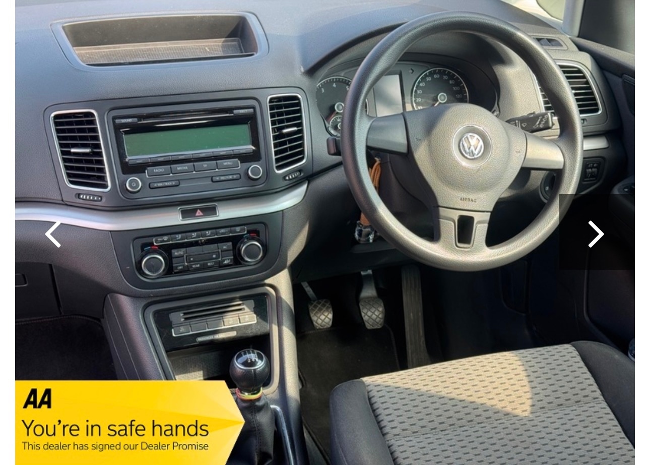 Used Volkswagen Sharan 2010 for sale - 76611819: Photo 12