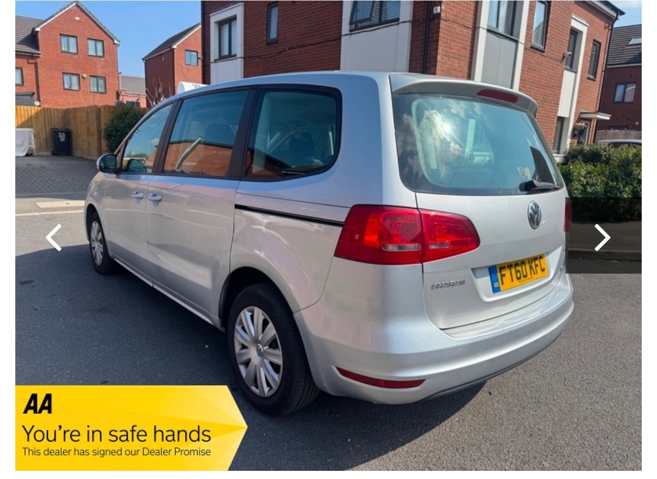 Used Volkswagen Sharan 2010 for sale - 76611819: Photo 4