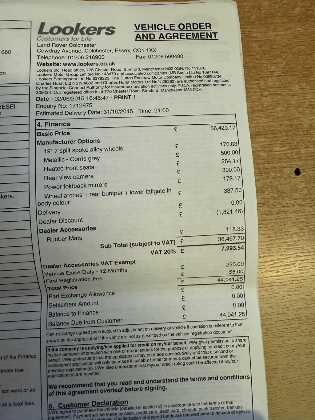 Used Land Rover Discovery 2015 for sale - 76735868: Photo 46