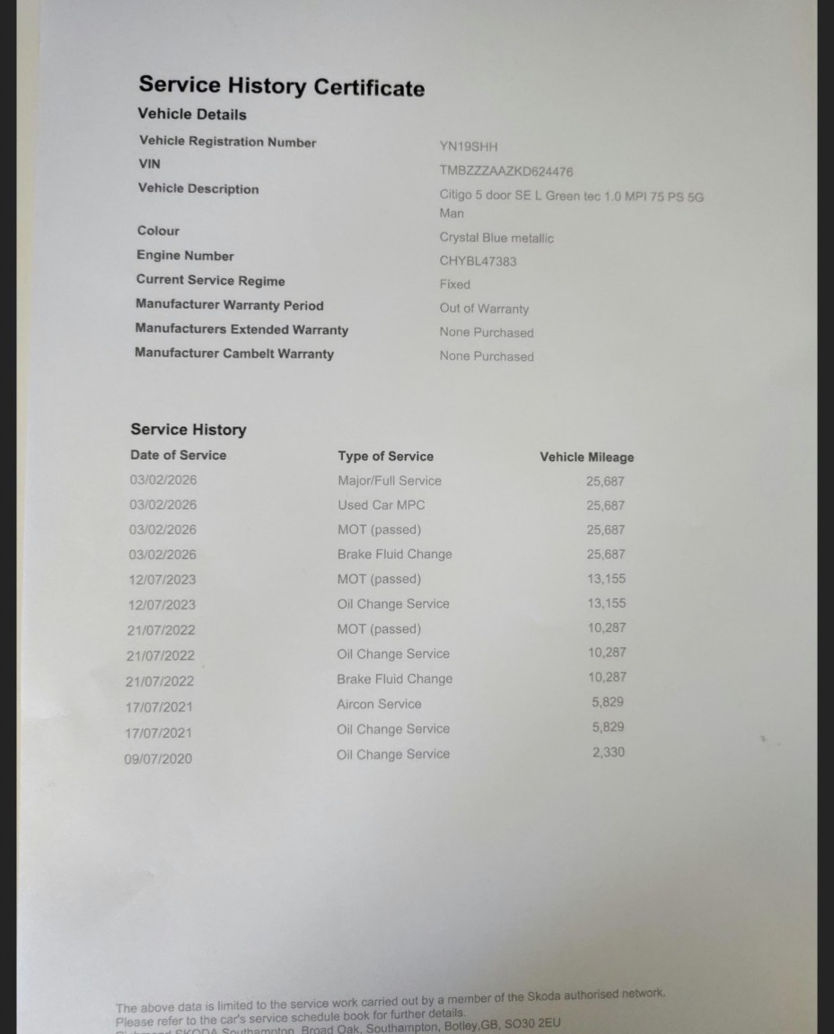 Used Skoda Citigo 2019 for sale - 77983758: Photo 10