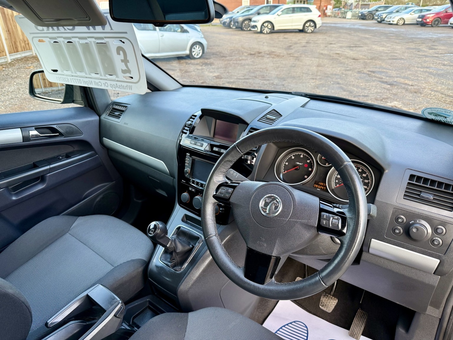 Used Vauxhall Zafira 2013 for sale - 77264337: Photo 16