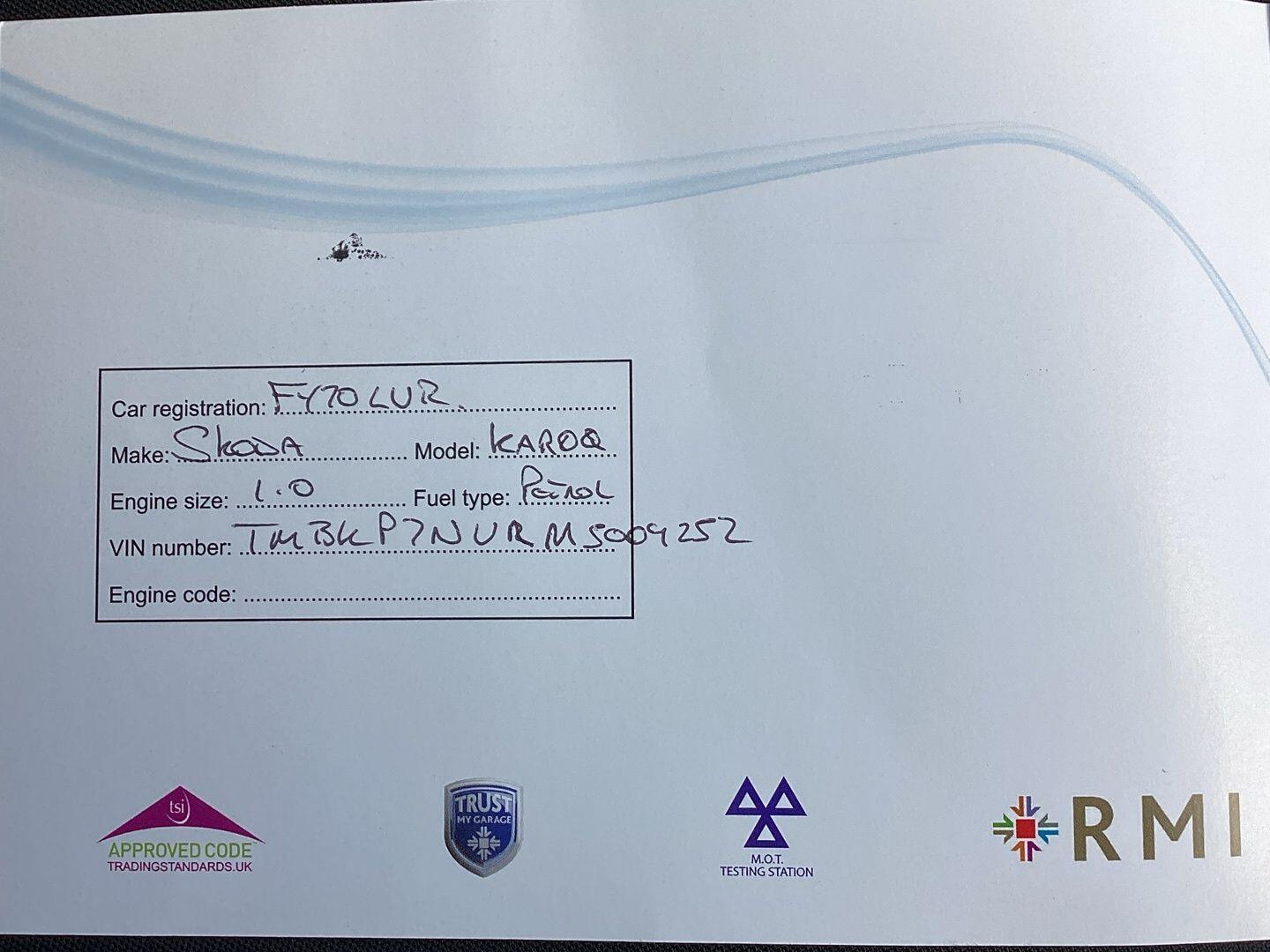 Used Skoda Karoq 2020 for sale - 76521687: Photo 14