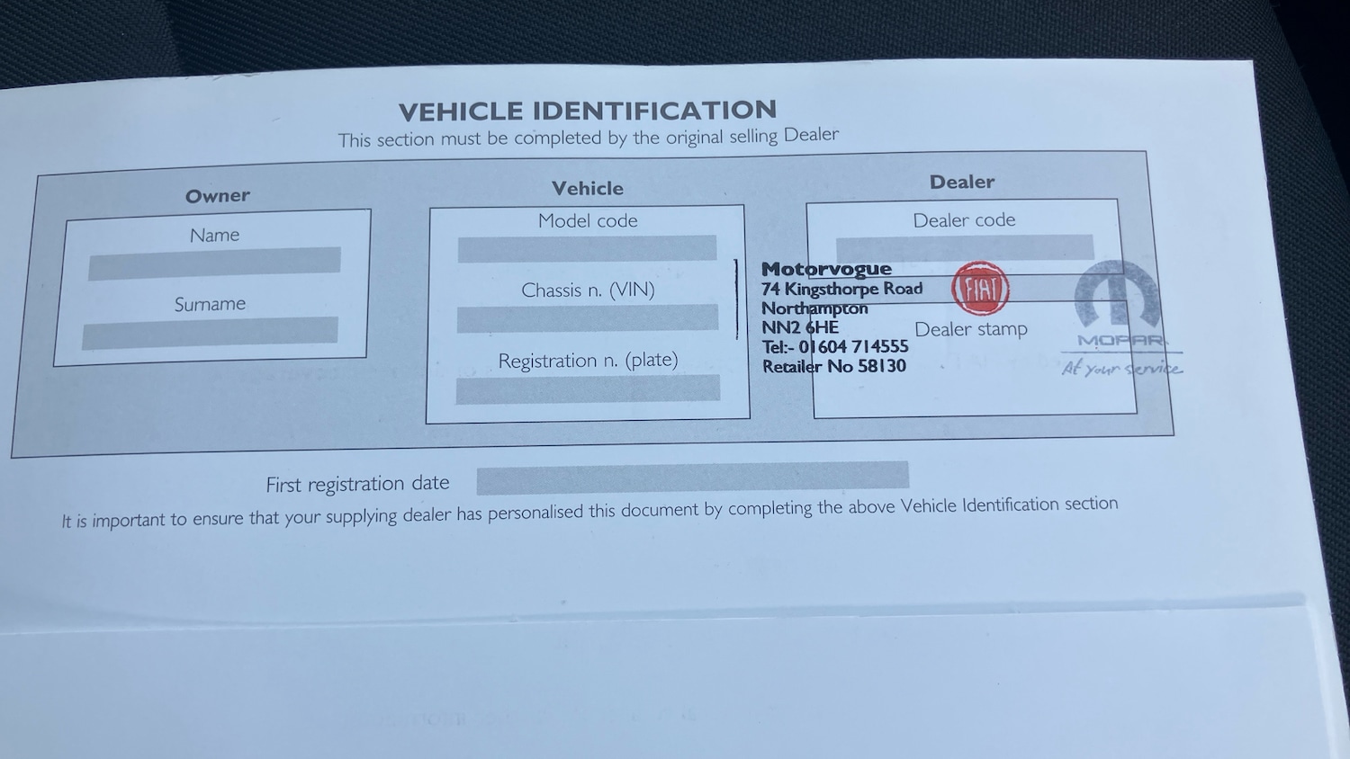 Vehicle 31