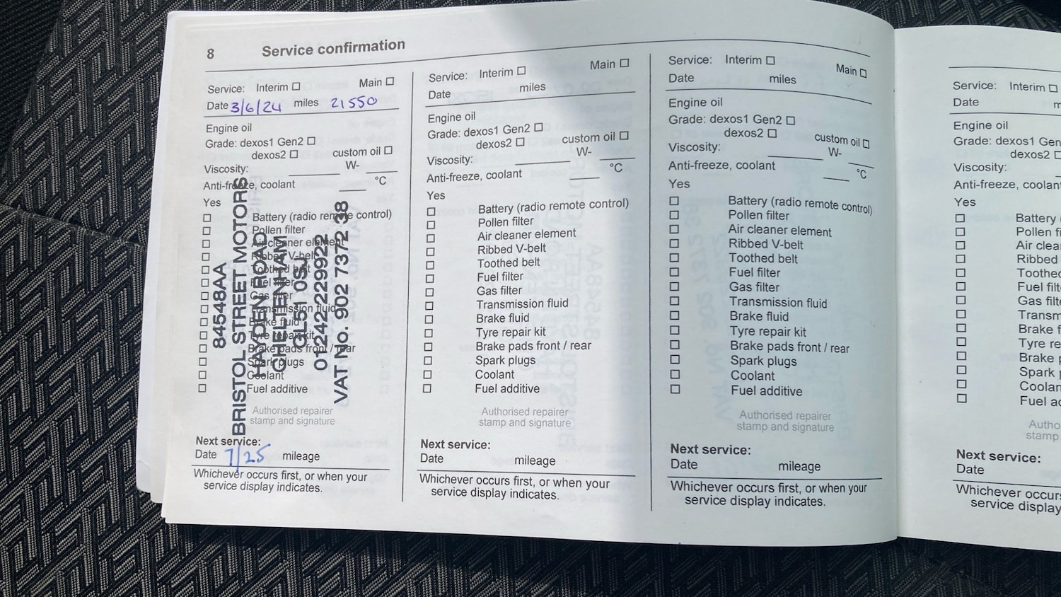 Vehicle 22