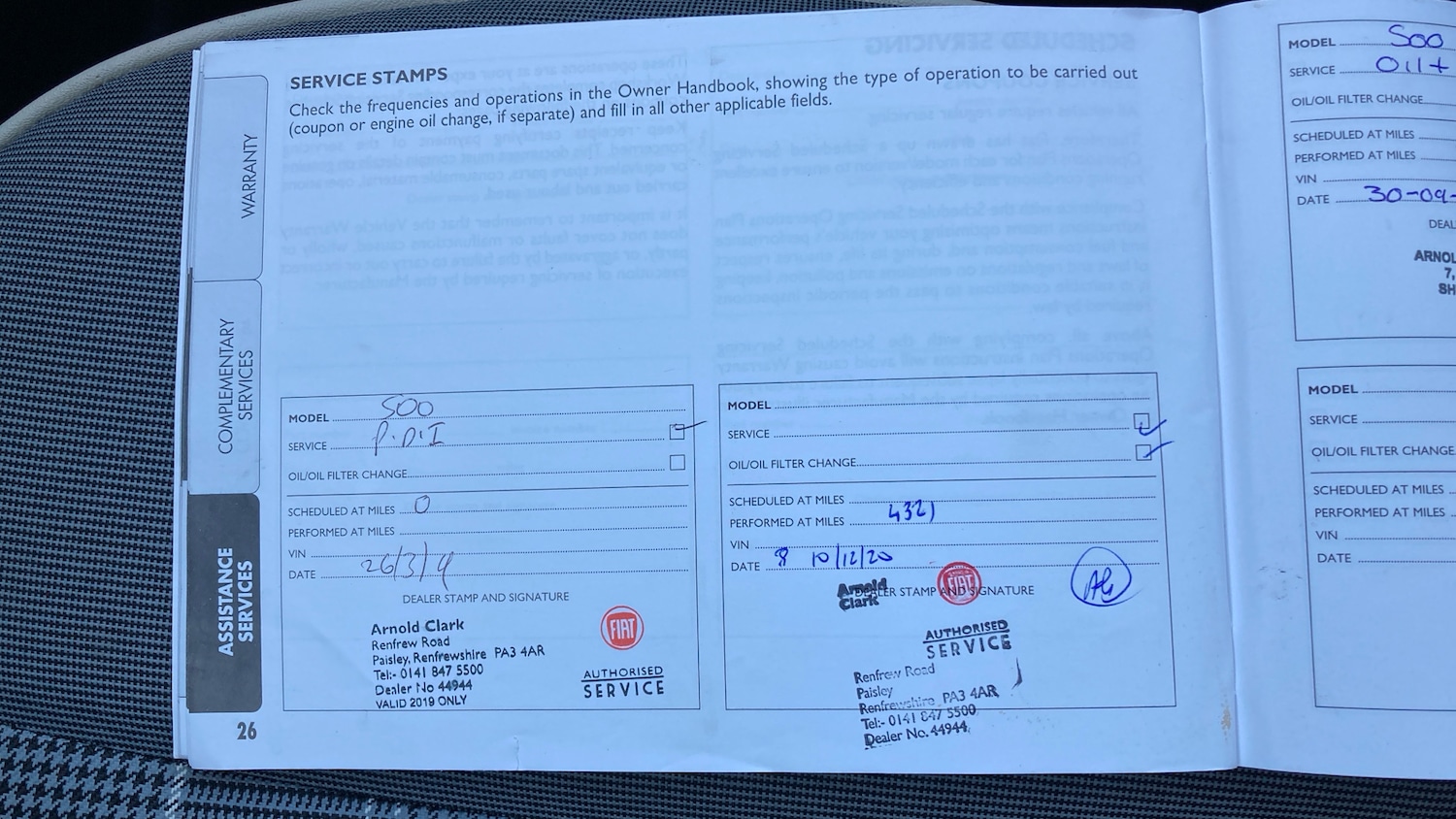 Used Fiat 500 2019 for sale - 77125645: Photo 21