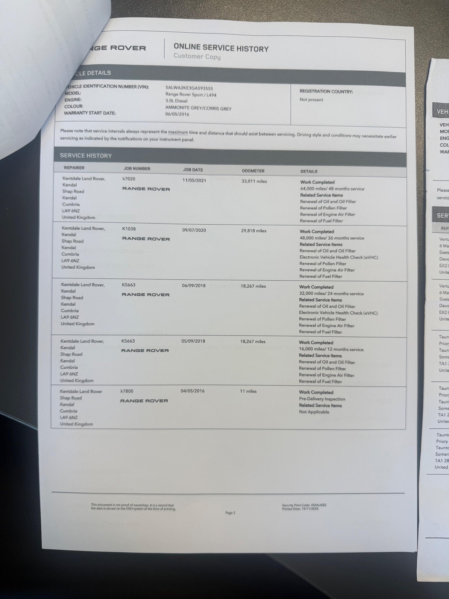 Used Land Rover Range Rover Sport 2016 for sale - 77016709: Photo 95