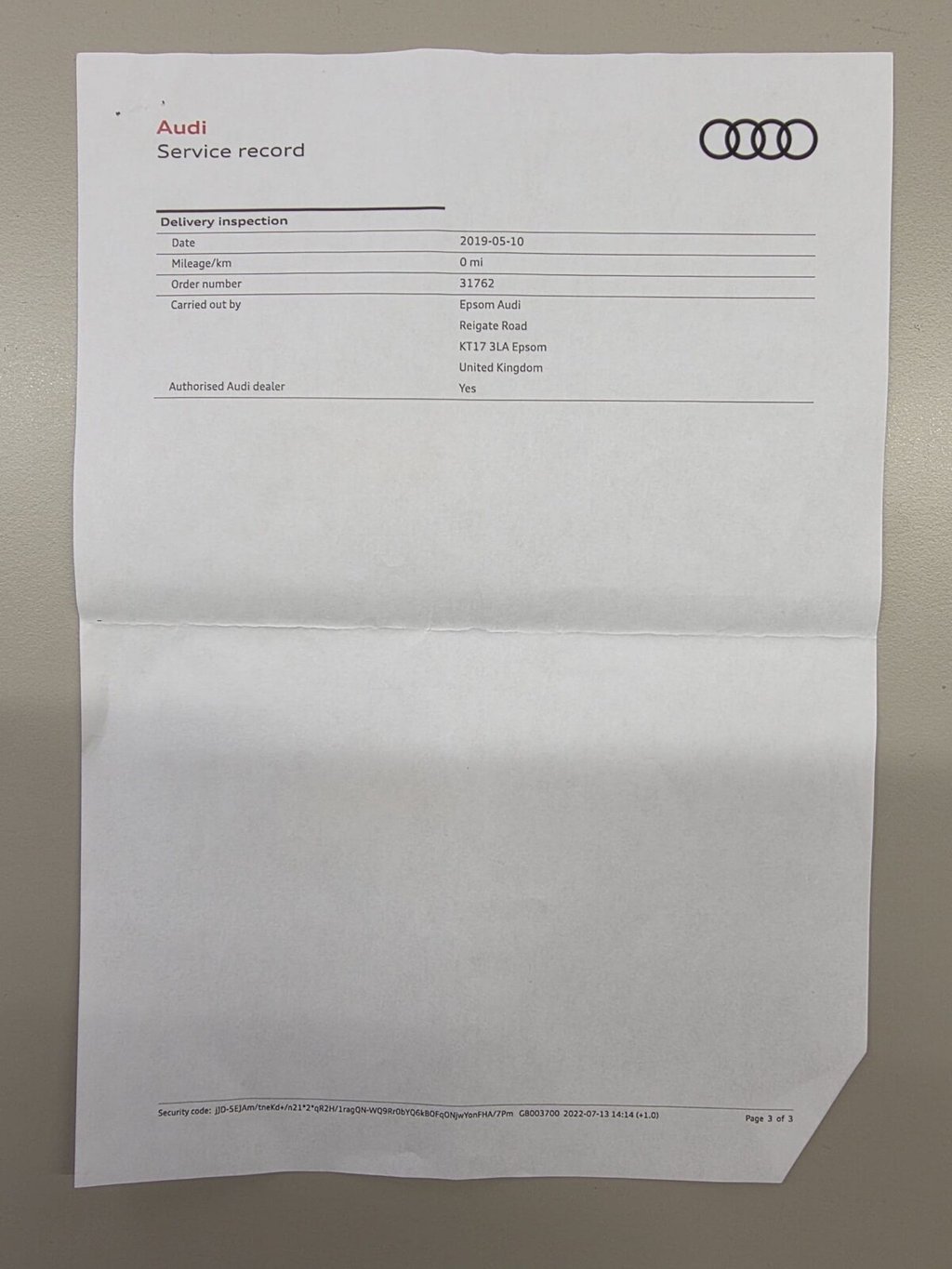 Used Audi A7 2019 for sale - 77534510: Photo 39