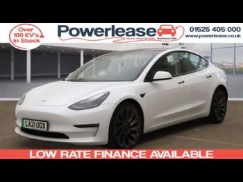 2021 (21) - (Dual Motor) Performance Saloon 4dr Electric Auto 4WDE (Performance Upgrade