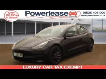 2021 (21) - (Dual Motor) Performance Saloon 4dr Electric Auto 4WDE (Performance Upgrade