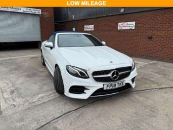 2018 (18) - 2.0 E220d AMG Line Cabriolet 2dr Diesel G-Tronic+ Euro 6 (s/s) (194 ps) Ful