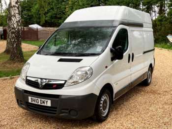 Vauxhall vivaro high on sale top vans for sale