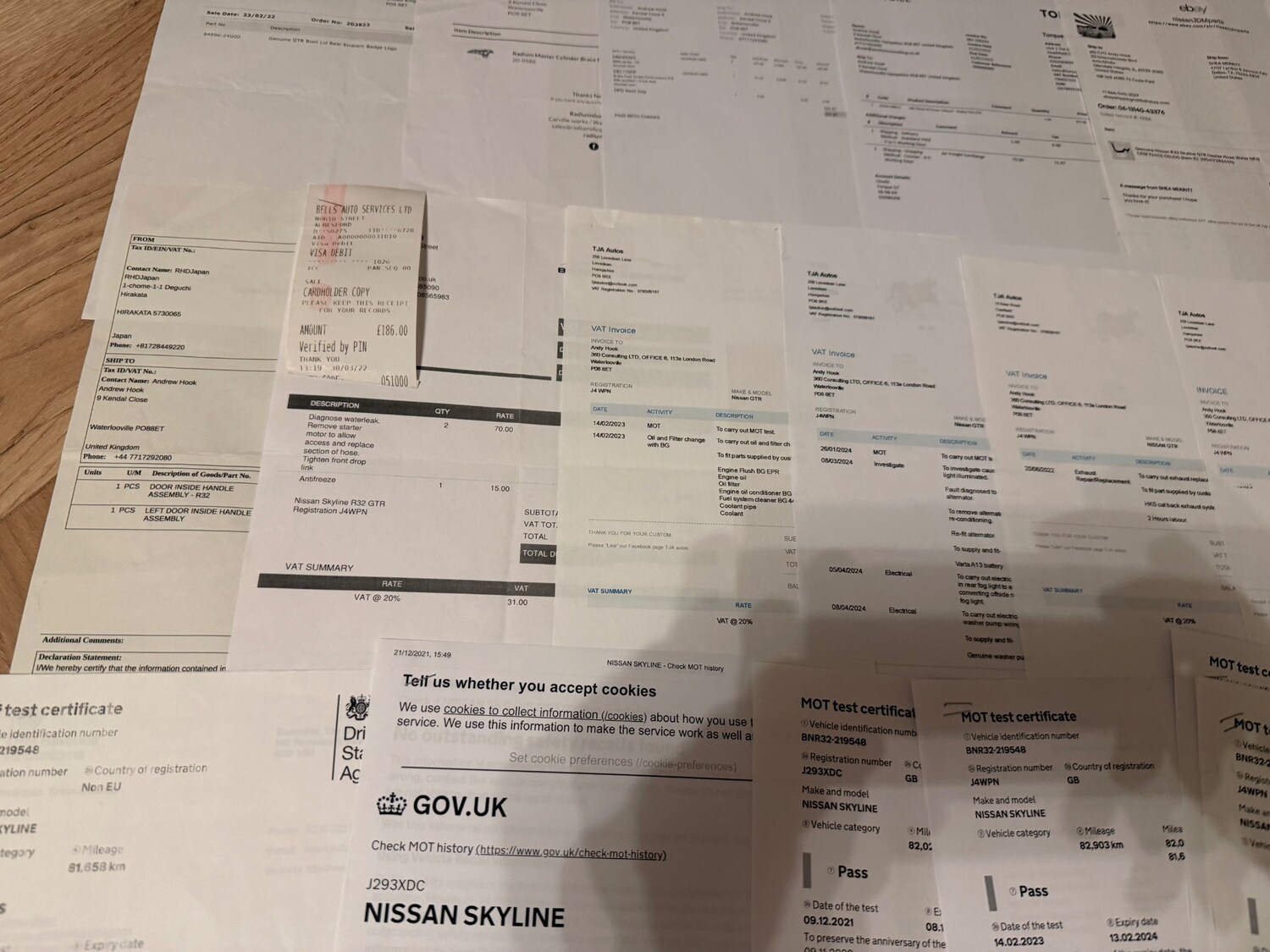 Used Nissan Skyline 1992 for sale - 78213995: Photo 47