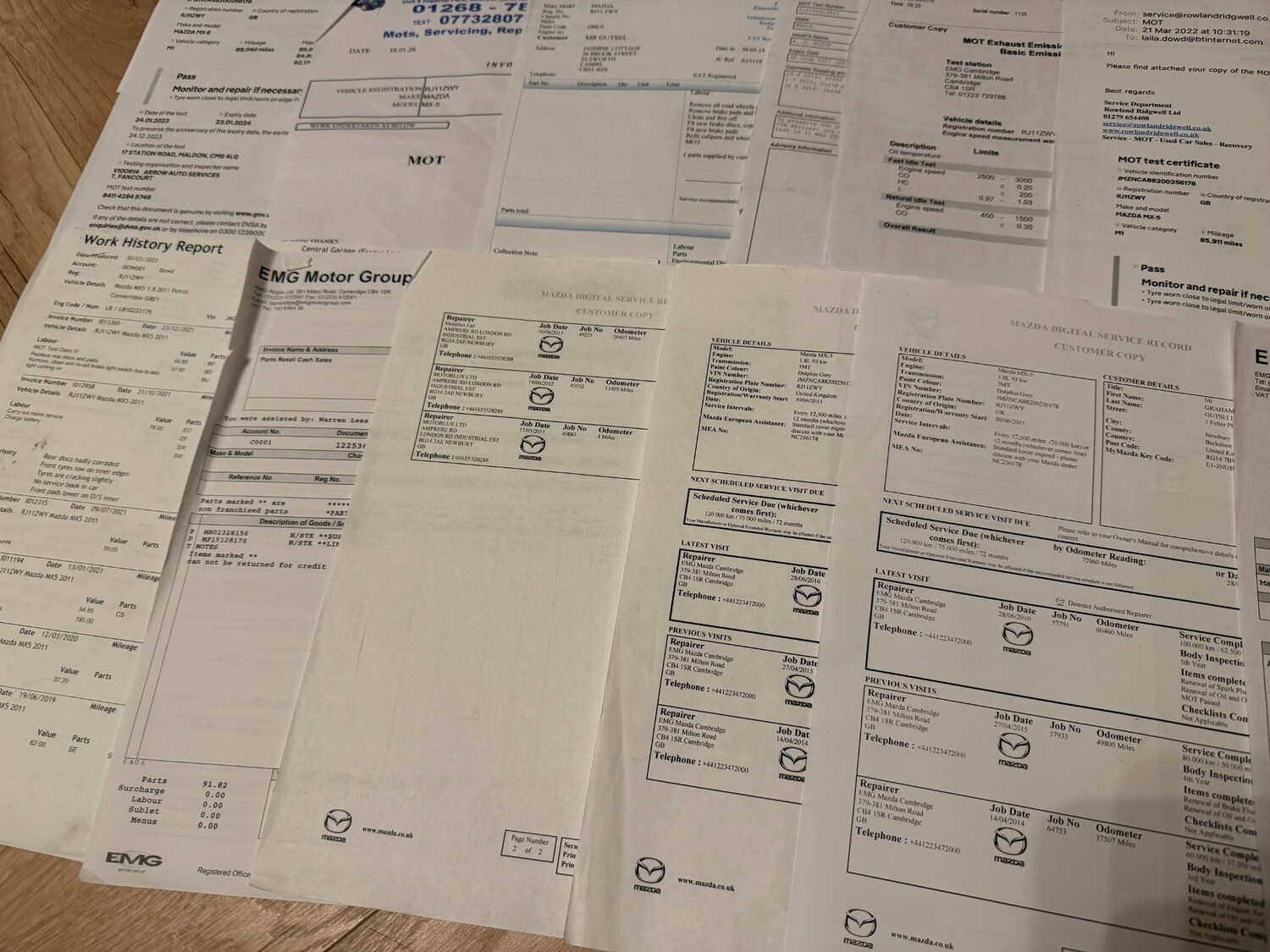 Used Mazda MX-5 2011 for sale - 77478288: Photo 91