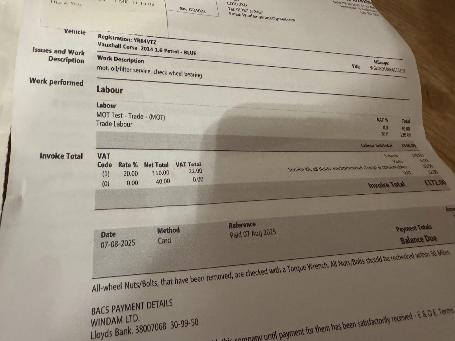 Used Vauxhall Corsa 2014 for sale - 76965681: Photo 92