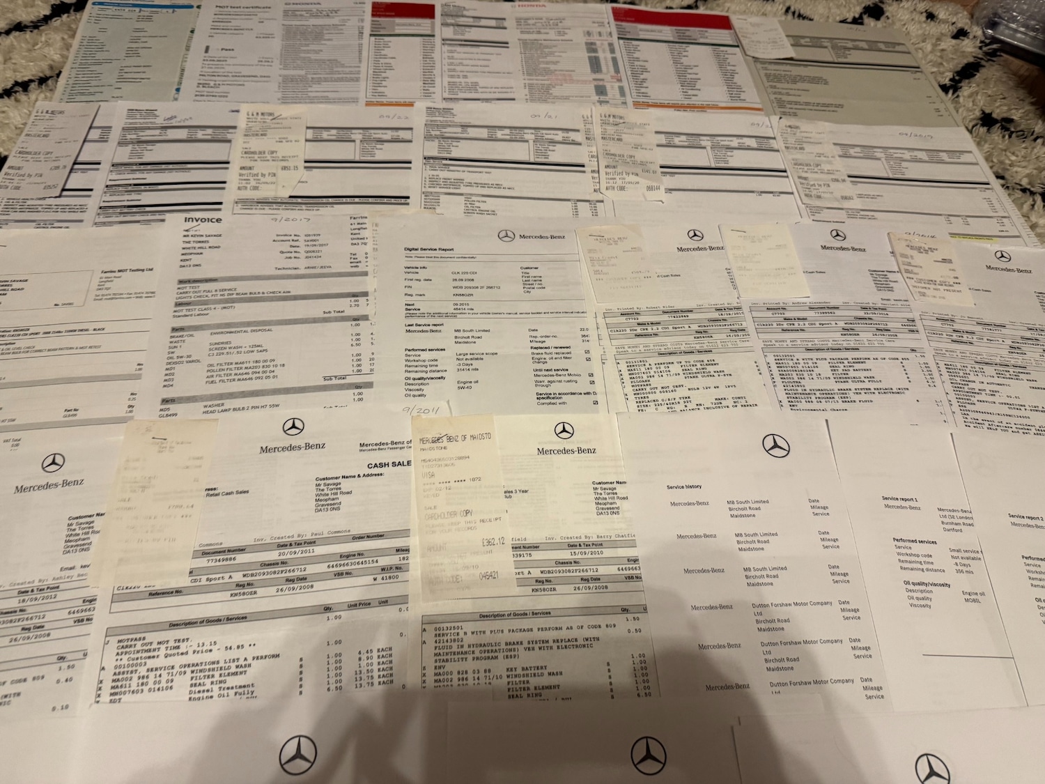 Used Mercedes-Benz CLK 2008 for sale - 76963669: Photo 24