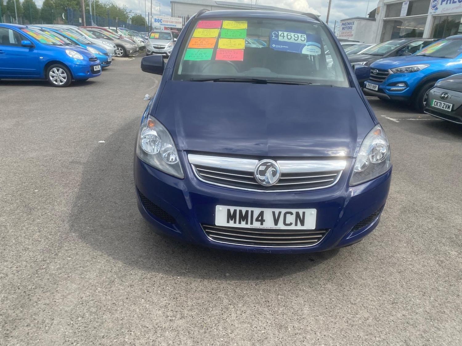 Used Vauxhall Zafira for sale - 76549408: Photo 76