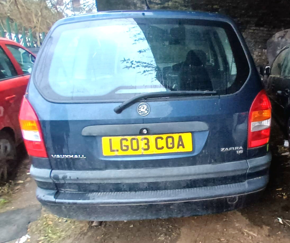 Used Vauxhall Zafira 2003 for sale - 77416945: Photo 4