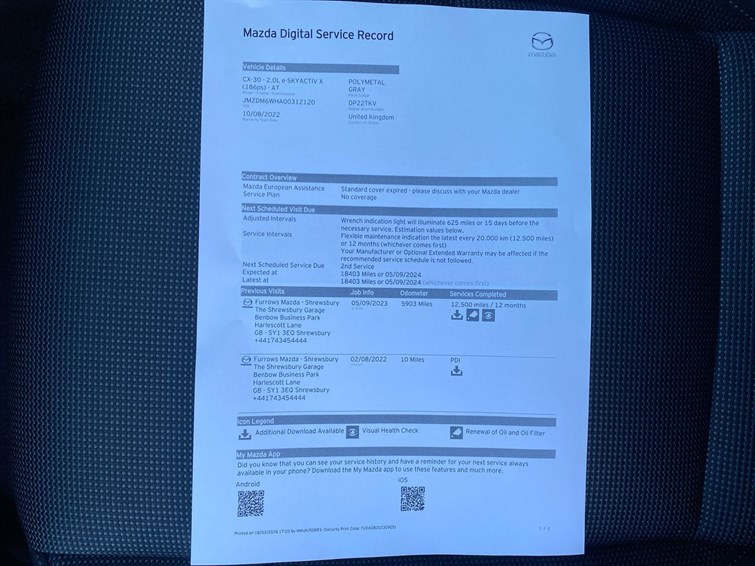 Used Mazda CX-30 2022 for sale - 77941459: Photo 53