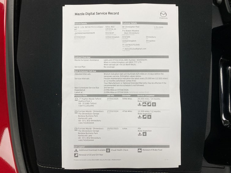 Used Mazda MX-5 2023 for sale - 77210611: Photo 50