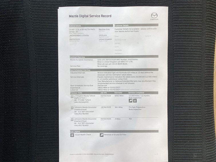 Used Mazda CX-60 2025 for sale - 78081388: Photo 53