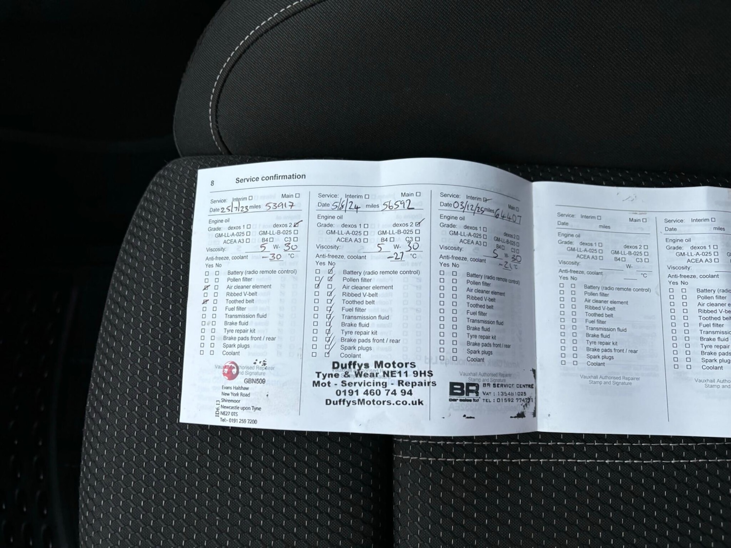 Used Vauxhall Zafira Tourer for sale - 77050009: Photo 49